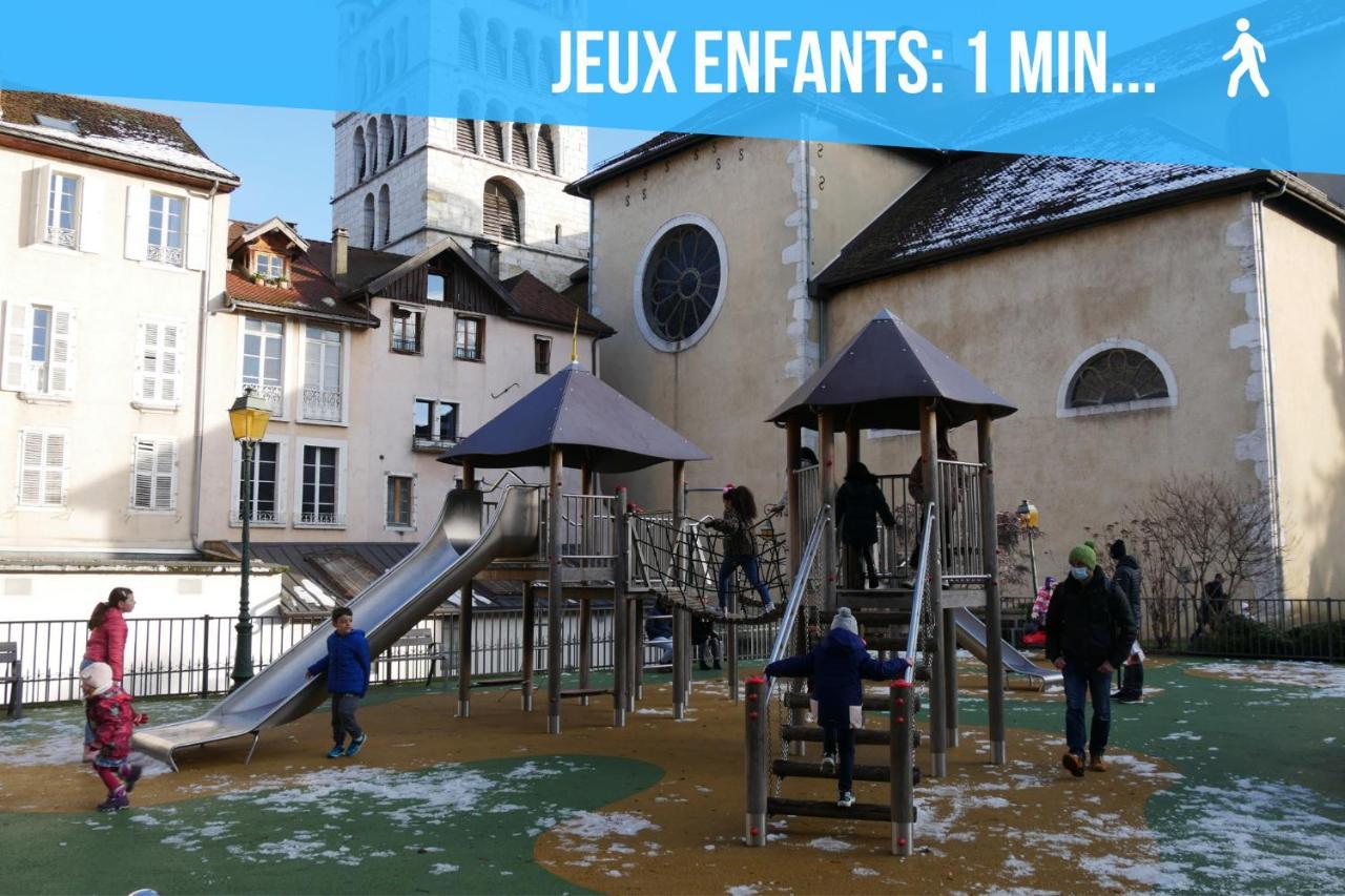 Le Carnot - Mycosyapart, Duplex Coeur De Ville Et Lac, Climatise Annecy Dış mekan fotoğraf