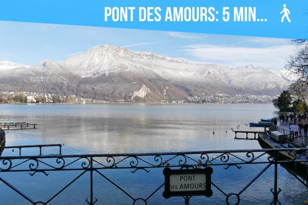 Le Carnot - Mycosyapart, Duplex Coeur De Ville Et Lac, Climatise Annecy Dış mekan fotoğraf