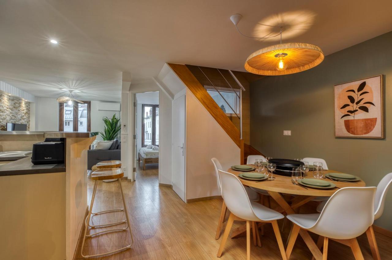 Le Carnot - Mycosyapart, Duplex Coeur De Ville Et Lac, Climatise Annecy Dış mekan fotoğraf